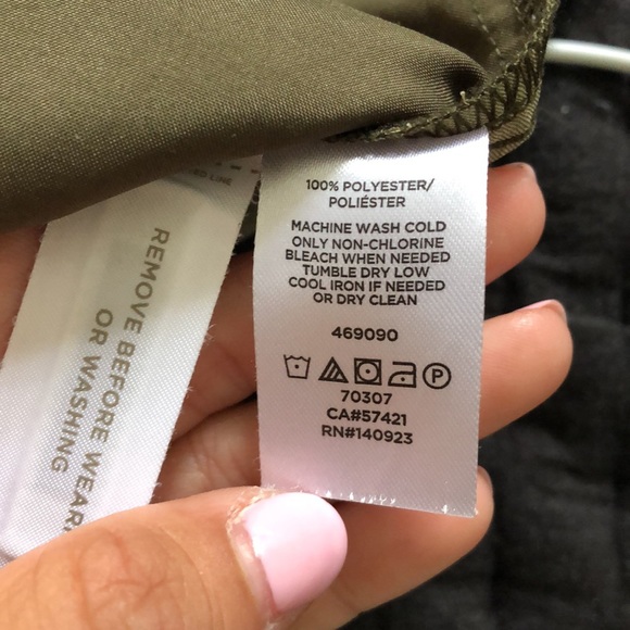 Loft floral wide leg crop pants - Picture 8 of 8